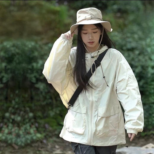 Im presionismo印象主义 山系户外防晒皮肤衣 轻薄透气 耐水洗 男女同款 纯色款/撞色款 商品图7