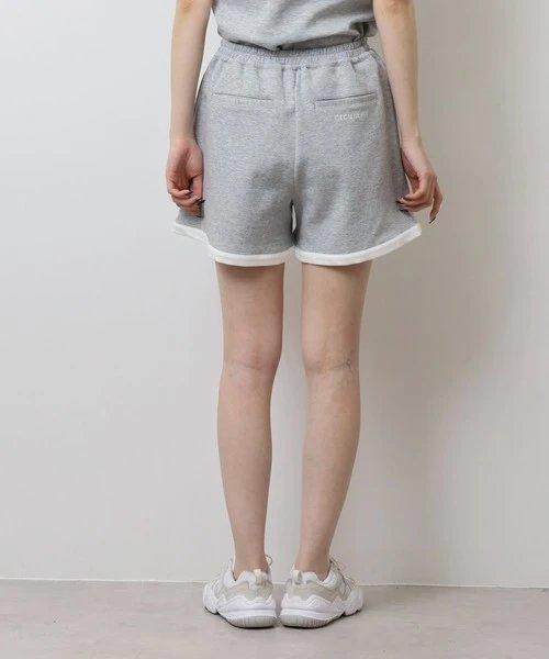 CECIL McBEE green 高尔夫女士 印花logo抽绳短裤 宽松舒适简约百撘 商品图9