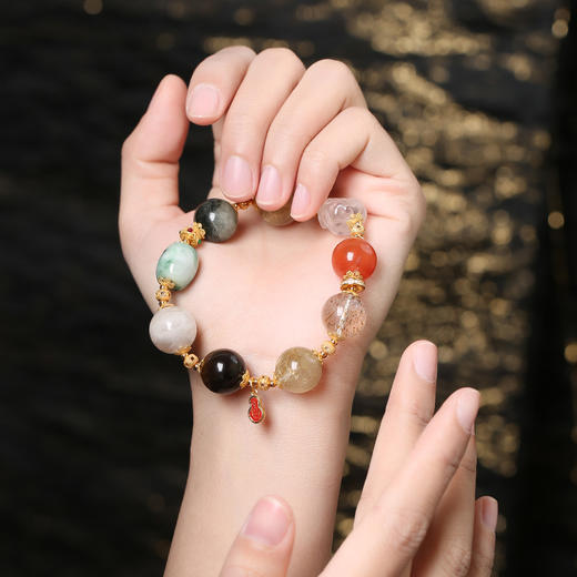 【新品】麦玲玲灵机生活【多宝大满贯】如意多宝手串 商品图2