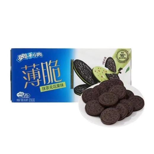 奥利奥190g抹茶无花果味薄脆饼干 商品图0