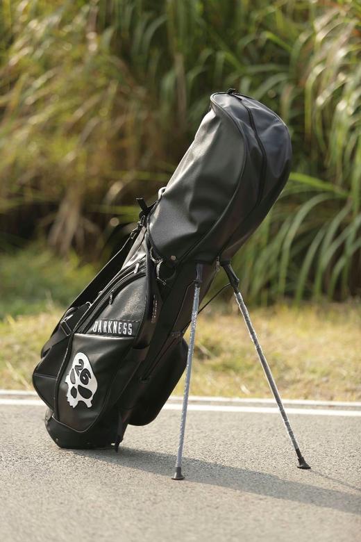 高尔夫球包支架男士GOIF骷髅头PU单肩高尔夫球脚架球车包 商品图1