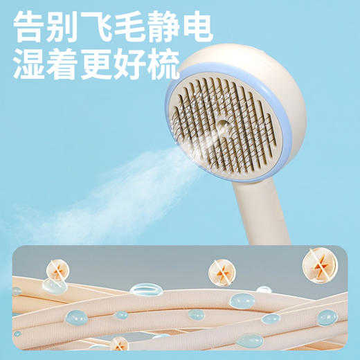 zeze圈圈宠物喷雾梳-B（包邮） 商品图1