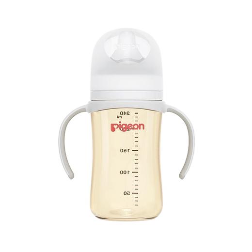 贝亲新生婴儿宽口径PPSU双把手奶瓶240ML/330ML(M/LL奶嘴)/PIG-AA270-AA271 商品图0