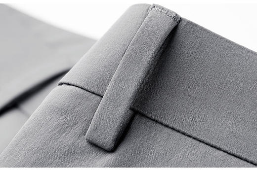 半身缘男裤 夏季凉感薄款直筒商务透气轻盈长裤西裤630 商品图7