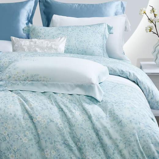 梦洁 天丝四件套  绿樱 商品图2