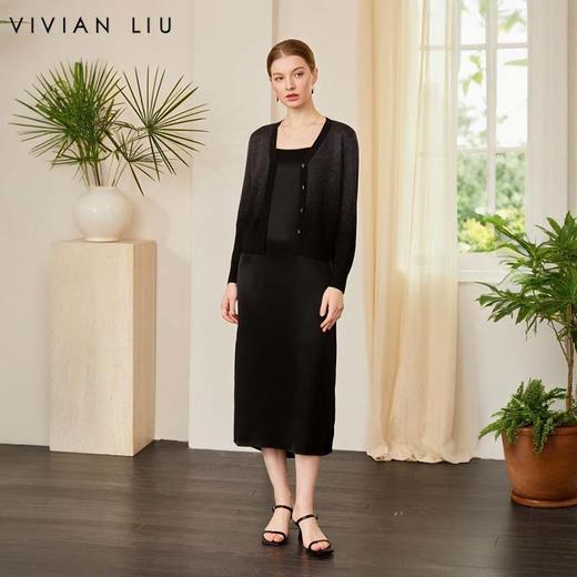 VIVIAN LIU薇薇安刘R2444106女装新款时尚修身显瘦吊带连衣裙 商品图0