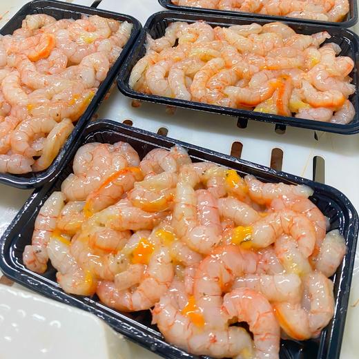 🦐舟山 · 野生红虾仁 · 鲜虾手剥 · 口感鲜嫩🙅‍♂️无激素 🙅‍♂️不泡药🙅‍♂️不泡保水剂 · 煮熟不会缩水🦑舟山小管鱿鱼 · 肉质弹嫩 · 鲜甜 商品图0