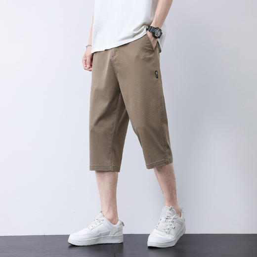 红览 莱赛尔夏季薄款七分休闲裤男士裤 商品图6