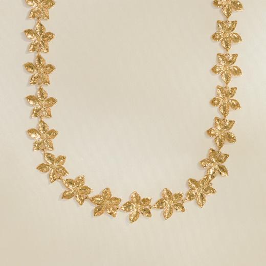 在途4周到｜Agapee-Thalla-24K镀金 花朵 项链［法国设计师］ 商品图0