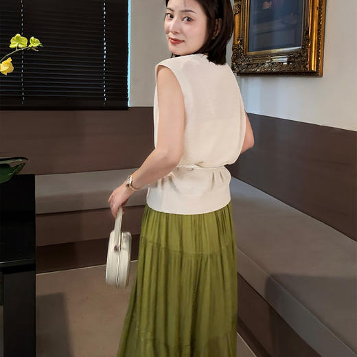 【预售7天】良木礼夏季冰丝半裙（1915-1） 商品图5