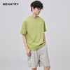 贝纳川特殊面料定制小标款圆领短袖T恤ECF214008 商品缩略图0