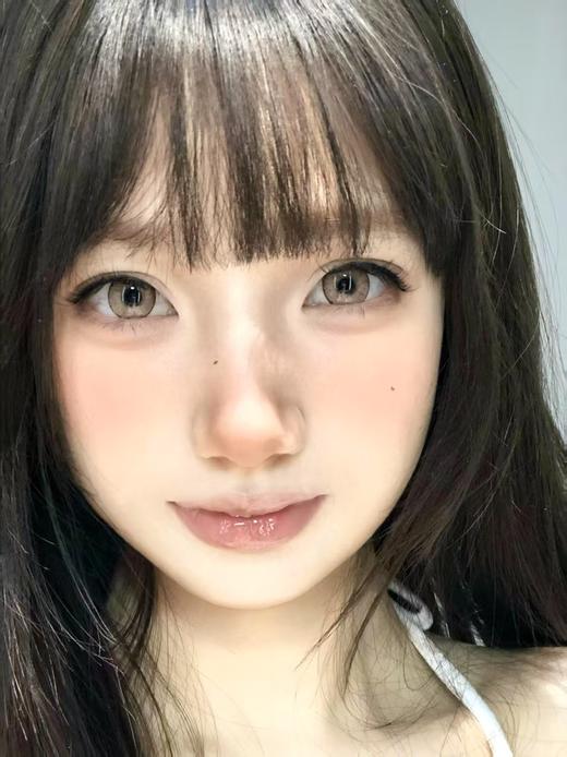 【中直径半年抛】LOVEIIKIRA-薄雾玫瑰 棕-14.2mm【半年抛 0-1000度 含有525/575】 商品图6