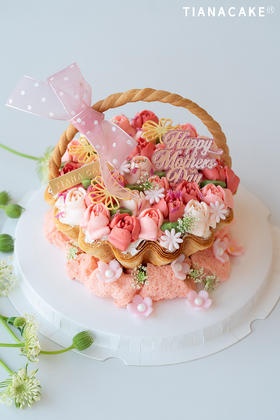 🌸母亲节限定「岁岁年年5寸花篮挞」🧺