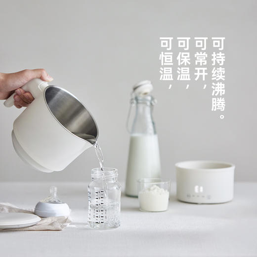 olayks立时全钢折叠热水壶便携式烧水壶恒温水杯旅行 商品图2