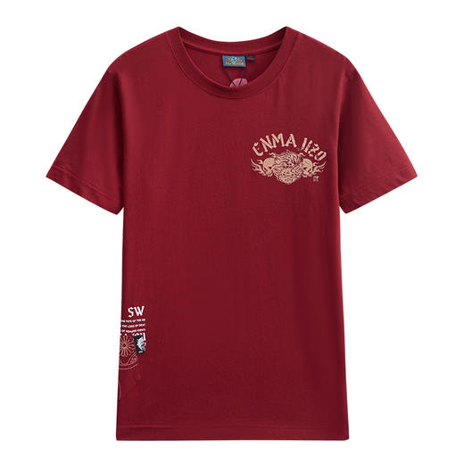 ONIARAI/鬼洗25春夏新品山海鹰鲤多贴袋宽松短袖T恤男式 J850203 商品图3