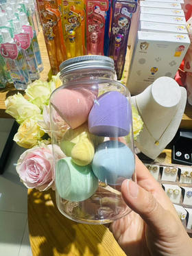 【加量不加价】5+2只装美妆蛋！不挑色随机发超软上妆多种切面化妆球海绵粉扑彩妆蛋 品质保证