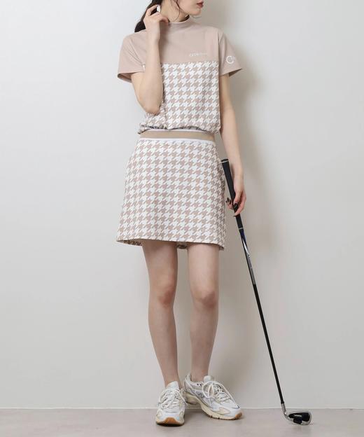 CECIL MCBEE 高尔夫 女士 千鸟格花纹裙弹力短裙 商品图2