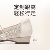信诺舒适软底女鞋2025新款夏季透气凉鞋时尚镂空网纱低帮女士单鞋5C1658-5 商品缩略图3