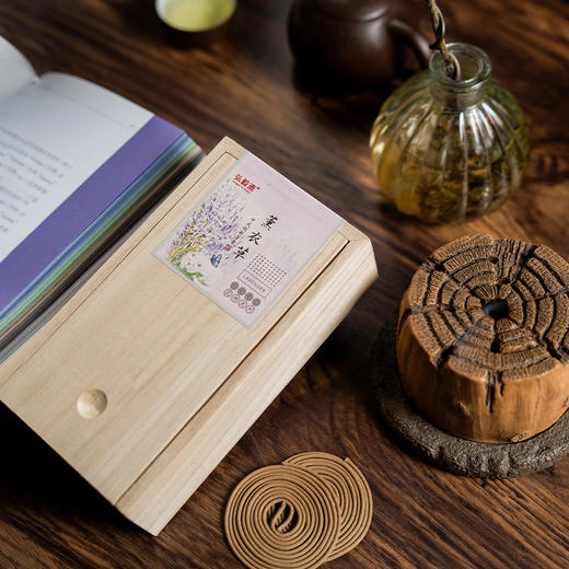 木盒《薰衣草 盘香》淡淡入梦 商品图3