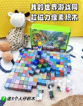爆款“我的世界”磁力积木