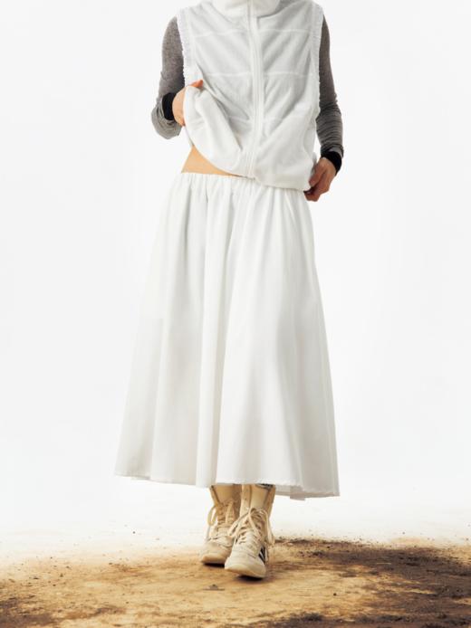 CryingCenter 轻薄伞型A摆半身长裙 哭喊中心 商品图4