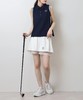 CECIL MCBEE 高尔夫 女士 侧褶无袖短袖翻领Polo衫针织刺绣logo 商品缩略图3