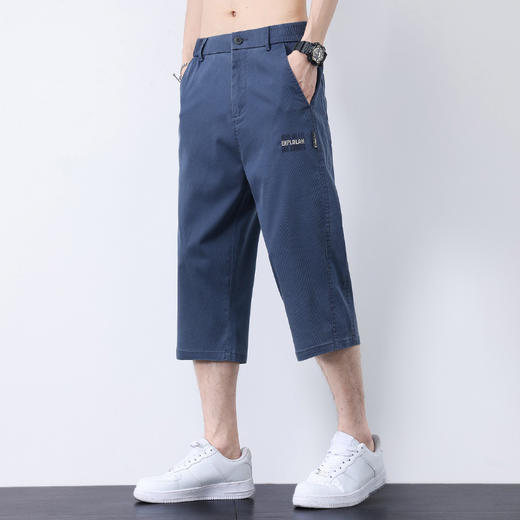 红览 莱赛尔夏季薄款七分休闲裤男士裤 商品图5