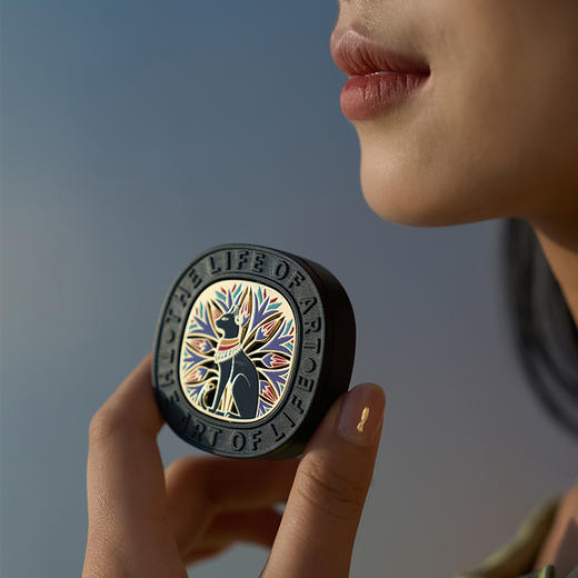 大英博物馆 盖亚·安德森猫系列 车用香氛香盒挂饰香薰车载礼盒 青柠罗勒 隐凡之花 商品图1