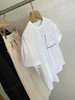 渠道货！闭眼入，2025新款轻奢客供料BC口袋珠链宽松显瘦短袖T恤女春夏款！ 商品缩略图5