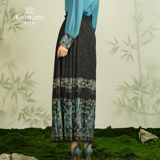 乔万尼重磅提花马面裙新中式设计高级感EM2D910 商品图4