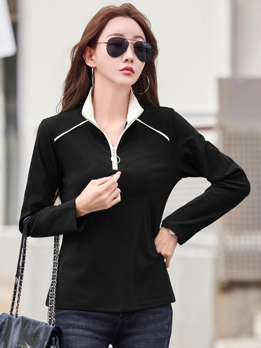 雀说棉t恤女短袖新款韩版潮宽松百搭圆领半袖体恤insAL82371 商品图2