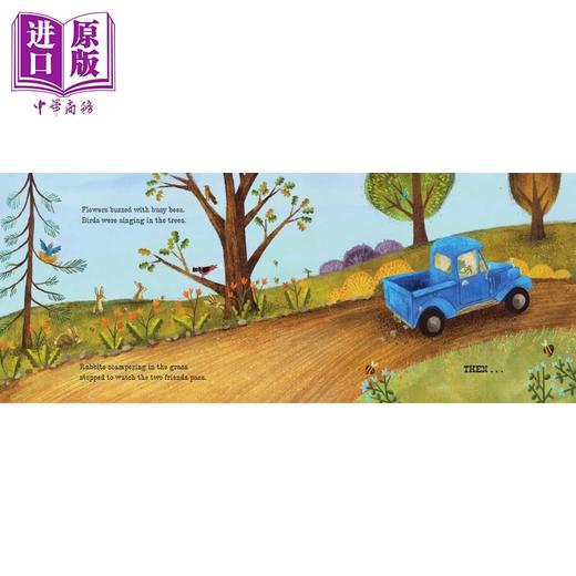 预售 【中商原版】蓝色小卡车与红色小跑车 Little Blue Truck and Racer Red 英文原版 儿童绘本 图画故事书 亲子读物 进口童书 商品图2