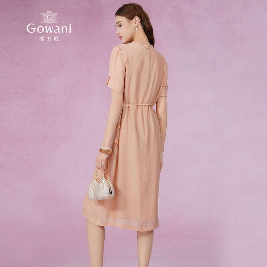 乔万尼100%桑蚕丝真丝连衣裙新款EM2E920 商品图4