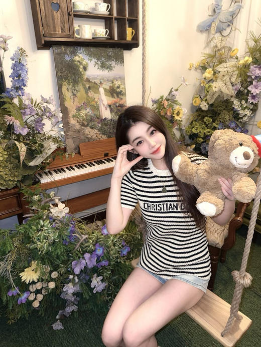 迪奥 25早春毛织经典款短袖（TM） 商品图1