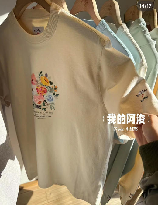 纯元料Barbou*r x Noah联名短袖t恤042210 商品图5