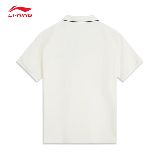 李宁运动潮流系列男女同款冰感舒适吸湿排汗短袖POLO衫APLV091 商品图1