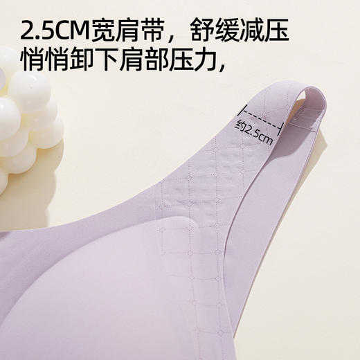 【商场同款】熳洁儿 自由无尺码内衣背心款美背软支撑ABC可穿果冻胶软支撑25201555 商品图5