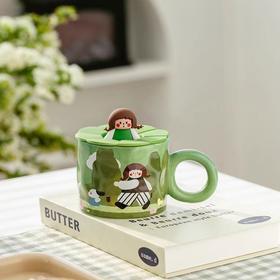 屿鹿青青草原女孩大耳杯(个）