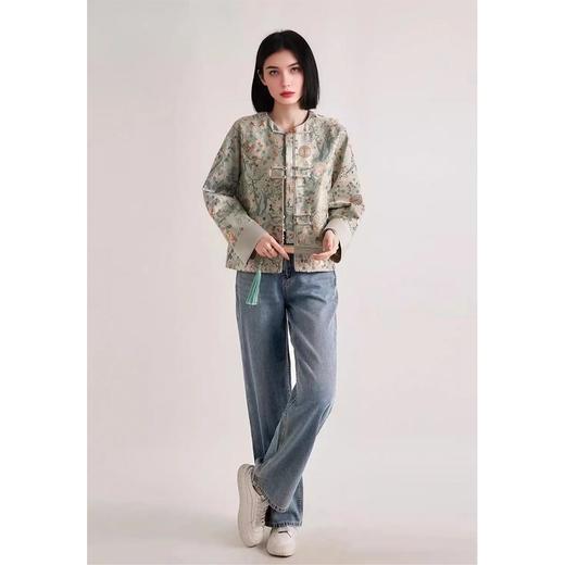 裁缝学苑AQ458新款新中式国风唐装外套纸样女装中国风上衣版型图纸 商品图3