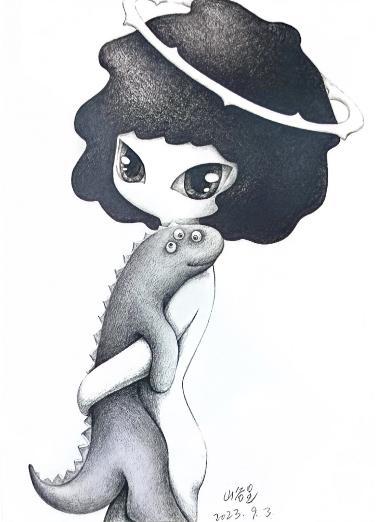 山谷里《抱抱》原作手稿 商品图0