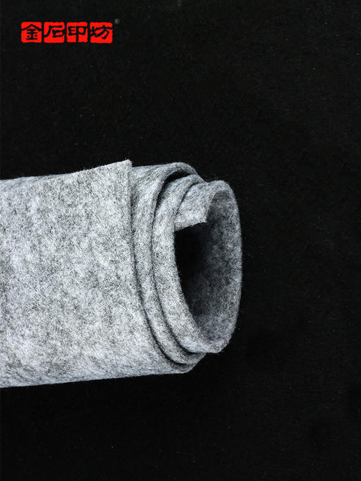 书画毛毡学生用毛毡书法绘画篆刻通用高级灰工作垫 商品图4