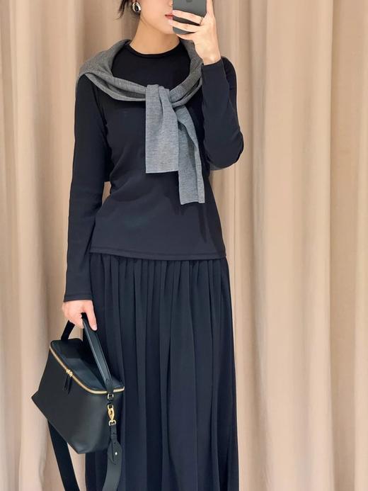 【高品质私服】【IC真丝针织布长款半身裙】手感垂坠  强捻纱线  飘逸浪漫G1234-CC【无标出货 介意慎拍】 商品图4