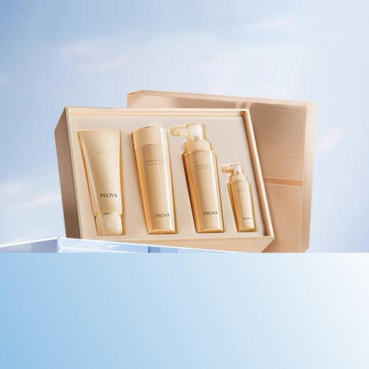 珀莱雅 紧致肌密精萃礼盒套装（洁面120g+水150ml+乳120ml+精华40ml） 商品图0