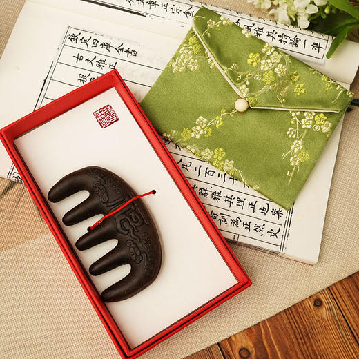何首乌合香梳，16味古法香养，非遗手艺人亲制，让头皮活起来 商品图3