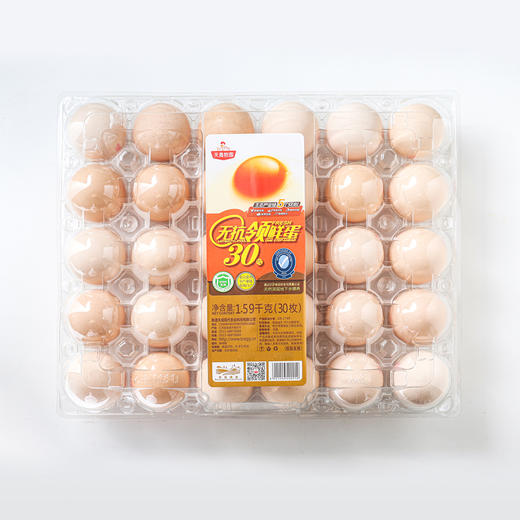 【小时达】天晟牧园无抗领鲜鸡蛋30枚/盒1.59kg
 商品图6