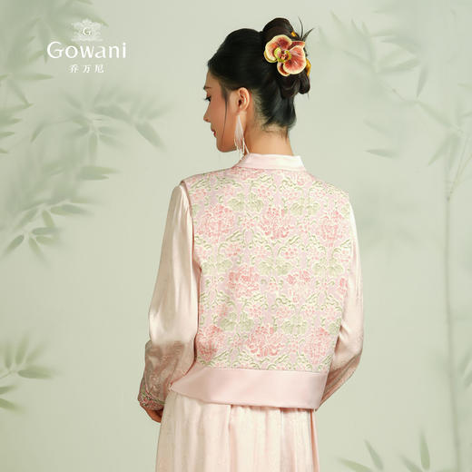 乔万尼马甲重磅国风设计高级感鎏金烫花新中式EM2H725 商品图4