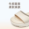 信诺真皮舒适平底凉鞋女款2025新款夏厚底踩屎感不累脚轻便妈妈鞋5L256-1 商品缩略图1