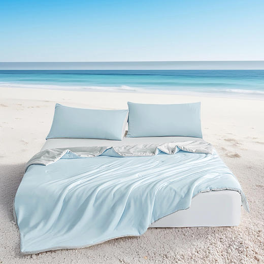 【愉悦之家】 蚕丝泡泡纱夏被 商品图3