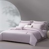 梦洁 云锦缎四件套 蒸蒸日上（香炉紫） 商品缩略图1