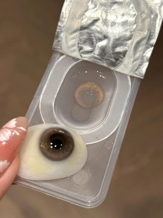 ICE CANDY 少女心事 半年抛 两片 14.2mm 参考着色 13.4mm 基弧 8.6 含水 38% 新锐国货 商品图3